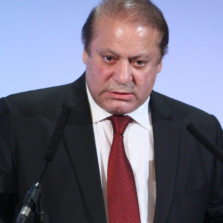 Pakistanin pääministeri Nawaz Sharif vuonna 2014.