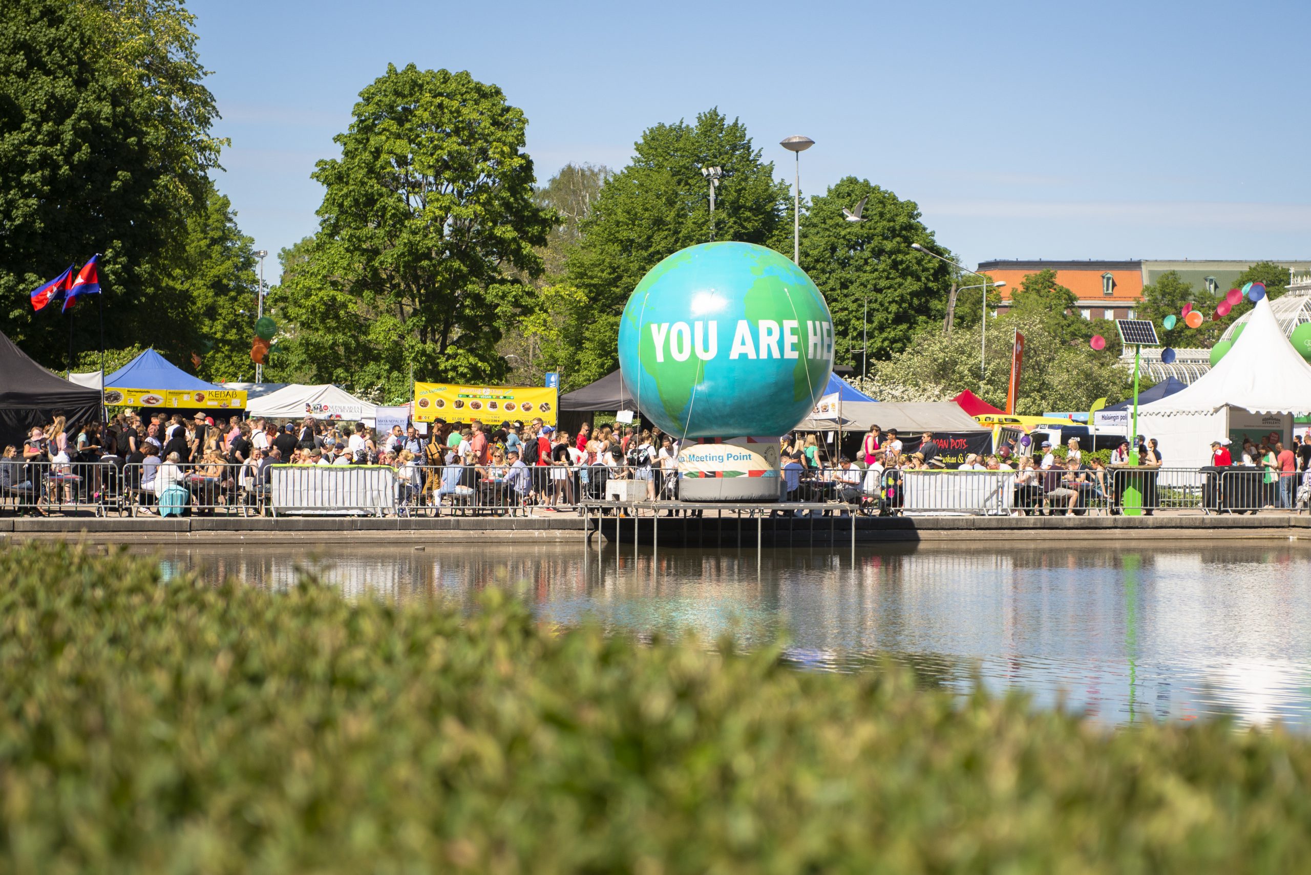 Kuvituskuva vuoden 2018 Maailma kylässä -festivaalilta.