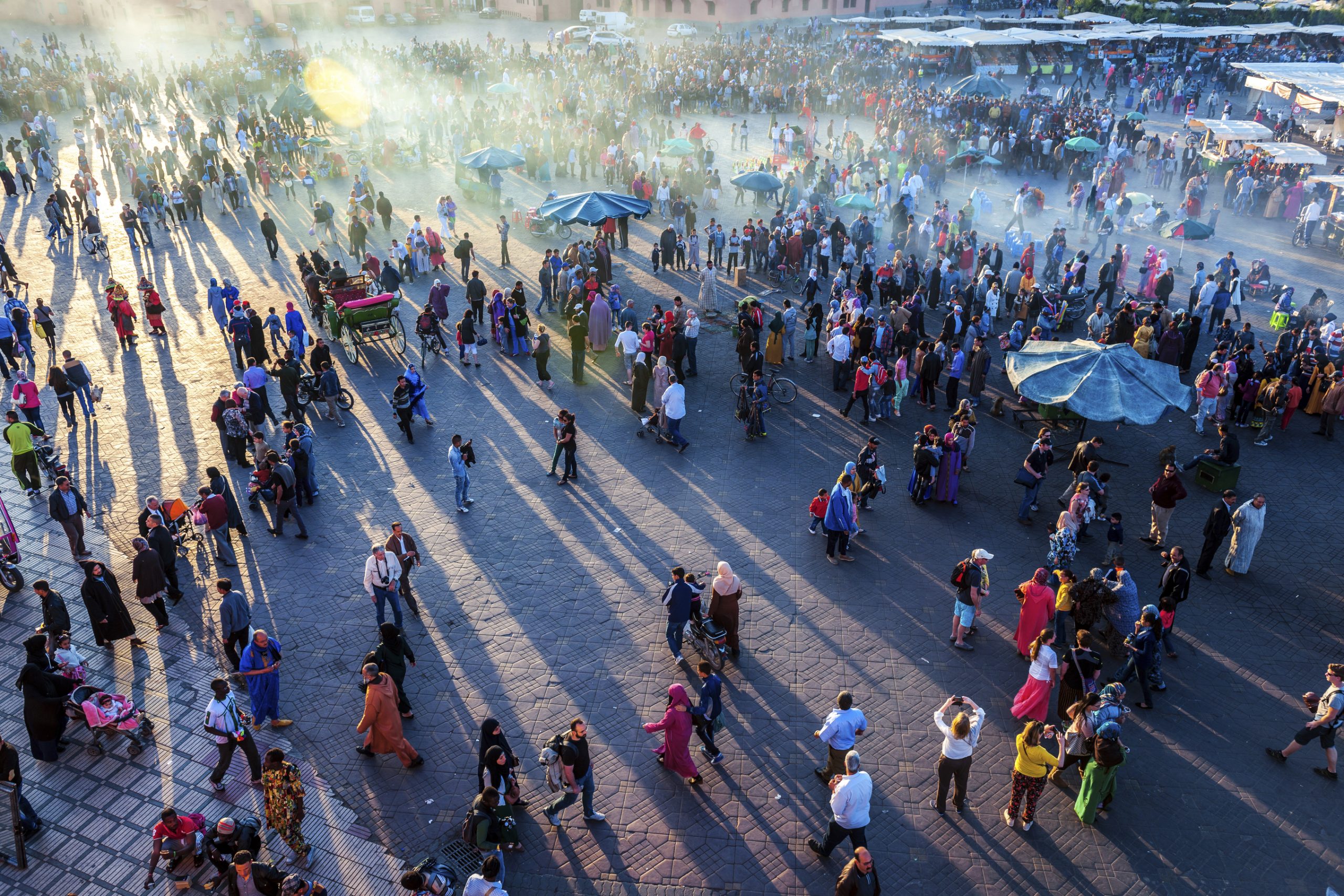 Djemaa El Fna -aukio Marrakechissa