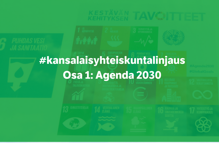 kuvituskuva Agenda 2030