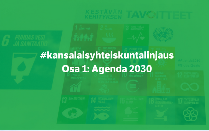 kuvituskuva Agenda 2030