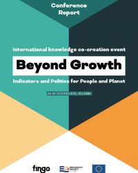 Beyond Growth -konferenssiraportin kansi