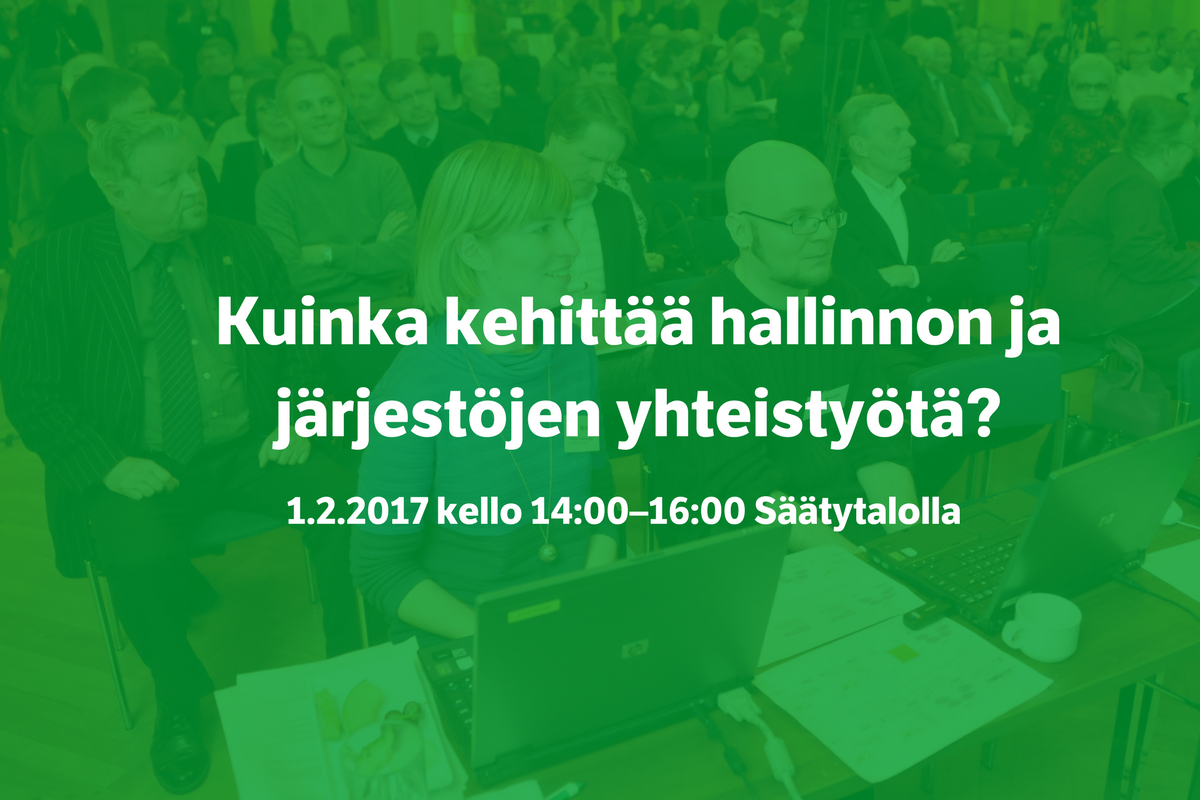 järjestötapaamiset käynnistyvät