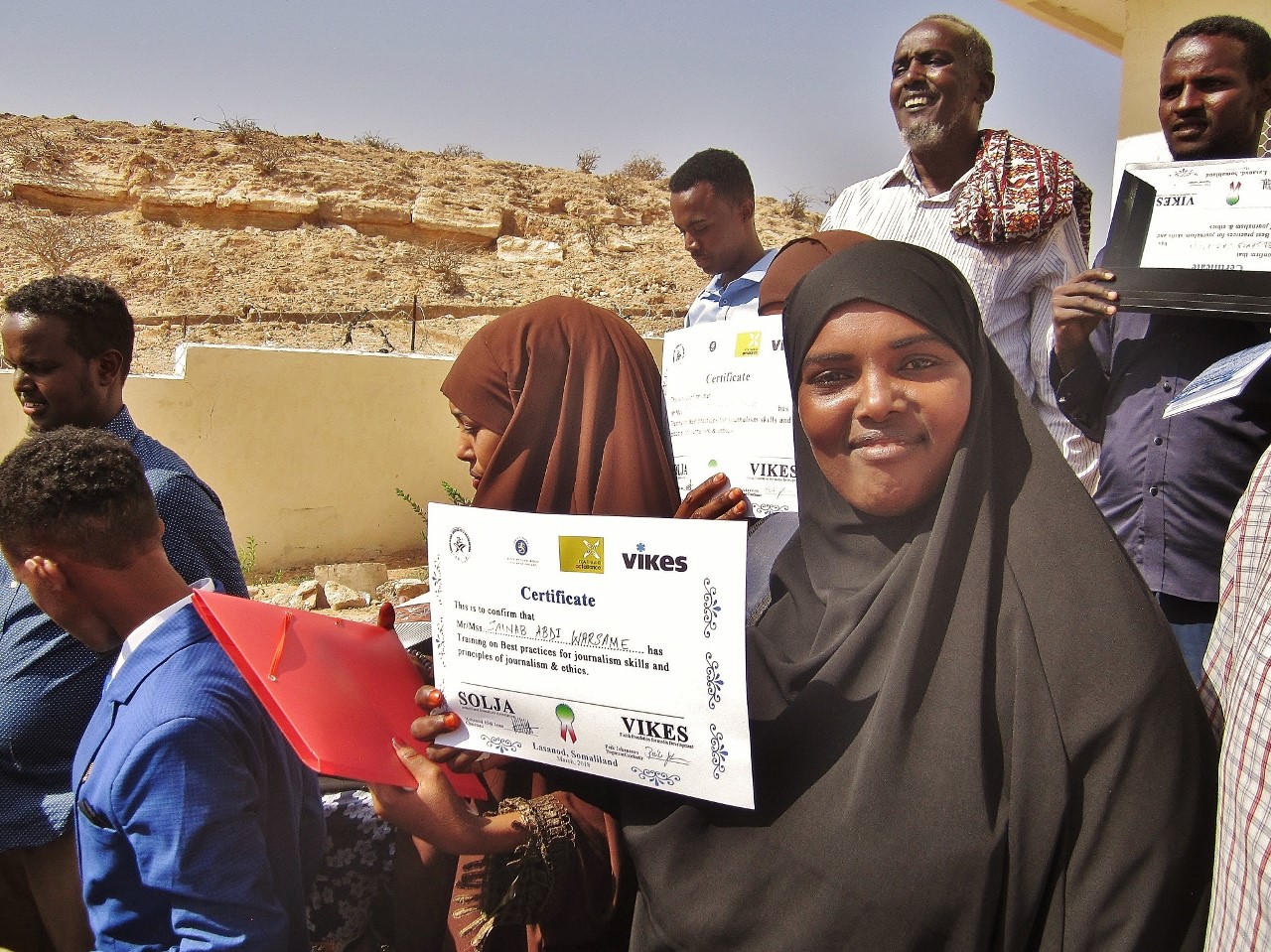 Vikes kouluttaa toimittajia Somaliassa