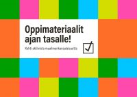 Oppimateriaalit ajantasalle